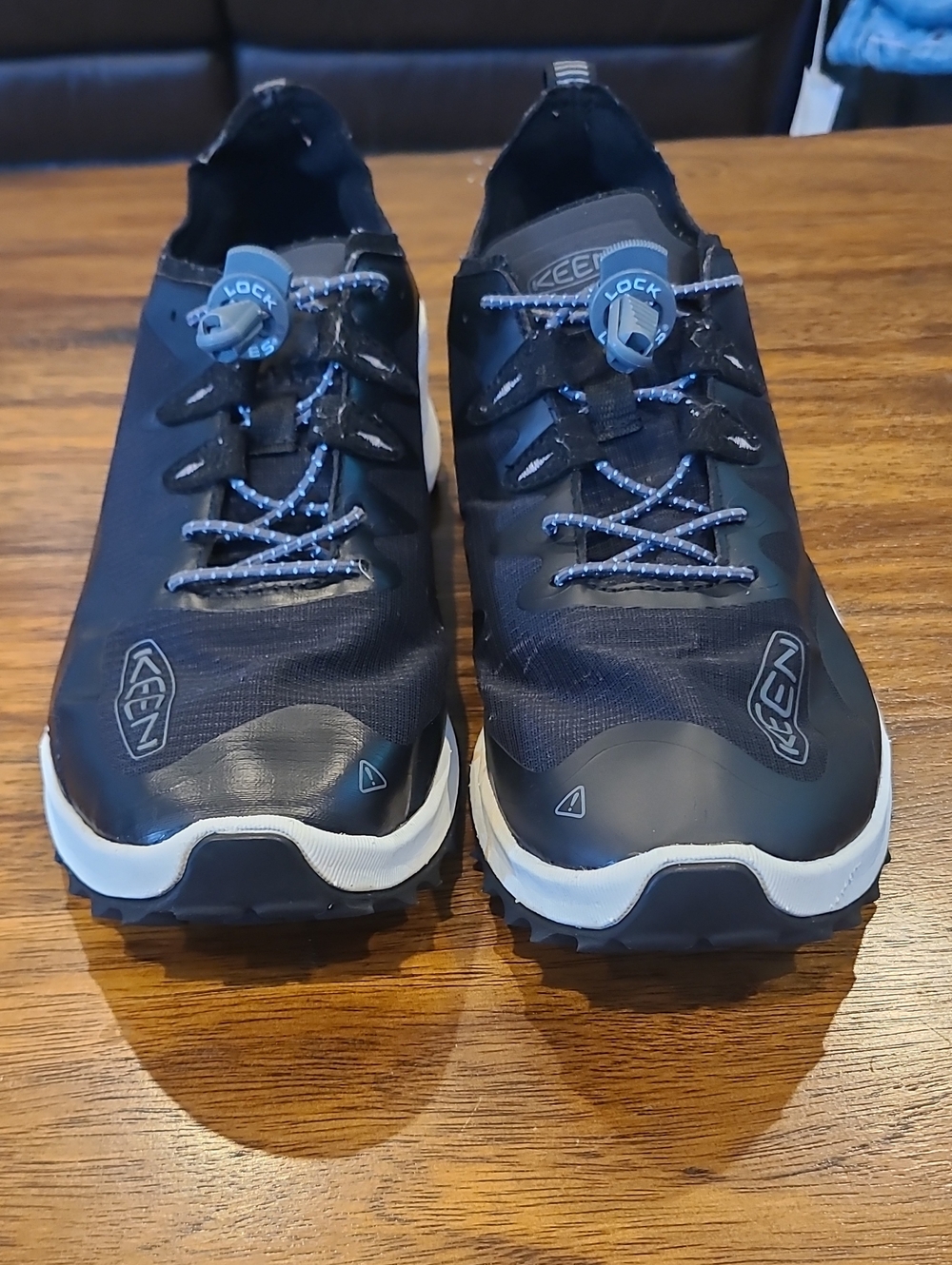 Keen Zionic Speed Womens Hiking Shoes Sz 10 Black  Sneakers - Picture 2 of 8